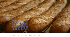 Desktop Screenshot of pearlbakery.com